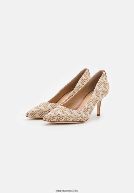 Anna Field Women Lanette Closed Toe Classic Heels Khaki H42J4Z1715
