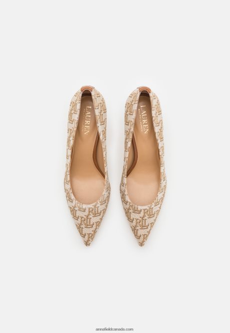 Anna Field Women Lanette Closed Toe Classic Heels Khaki H42J4Z1715