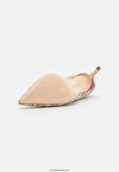 Anna Field Women Lanette Closed Toe Classic Heels Khaki H42J4Z1715