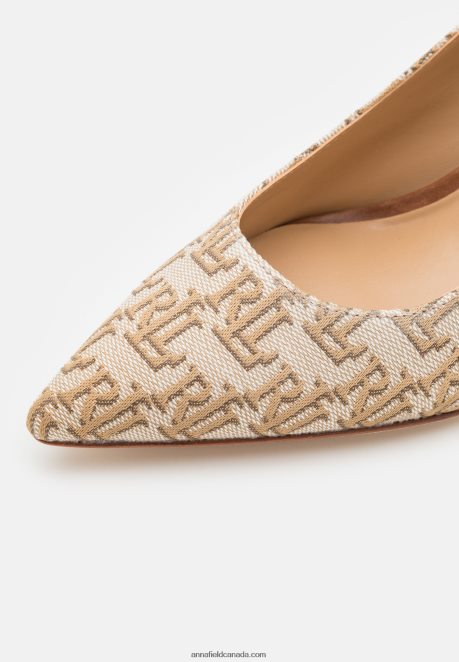 Anna Field Women Lanette Closed Toe Classic Heels Khaki H42J4Z1715
