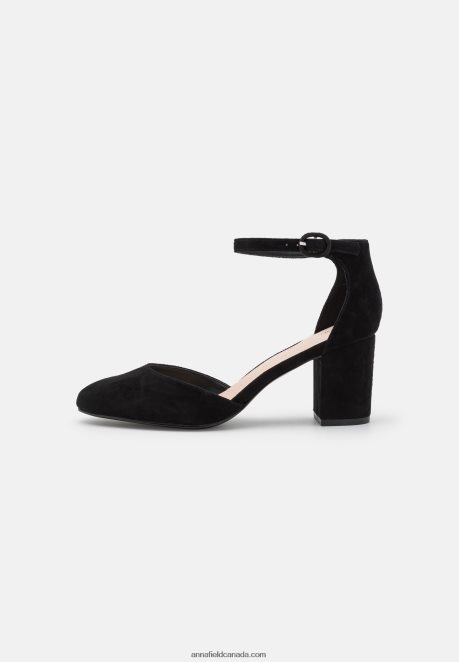 Anna Field Women Leather Classic Heels Black H42J4Z1653