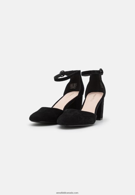 Anna Field Women Leather Classic Heels Black H42J4Z1653