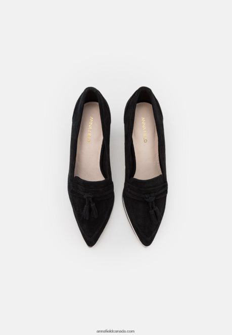 Anna Field Women Leather Classic Heels Black H42J4Z1678