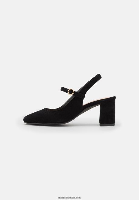 Anna Field Women Leather Classic Heels Black H42J4Z1685