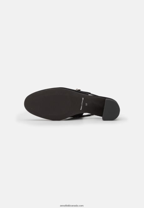 Anna Field Women Leather Classic Heels Black H42J4Z1685