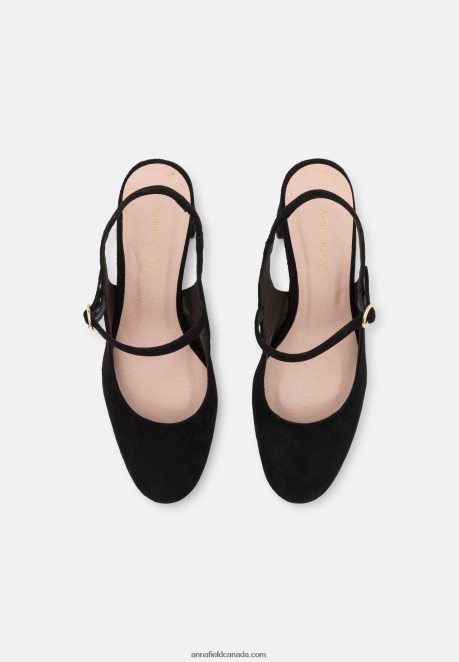 Anna Field Women Leather Classic Heels Black H42J4Z1685