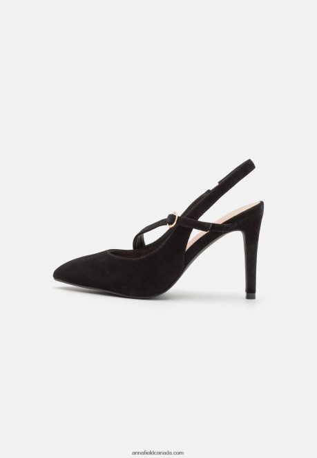 Anna Field Women Leather Classic Heels Black H42J4Z1699