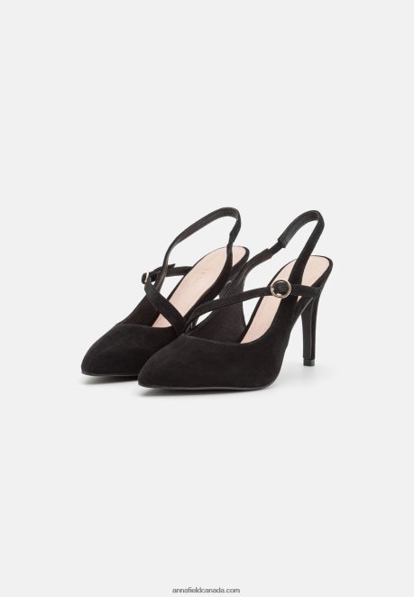 Anna Field Women Leather Classic Heels Black H42J4Z1699