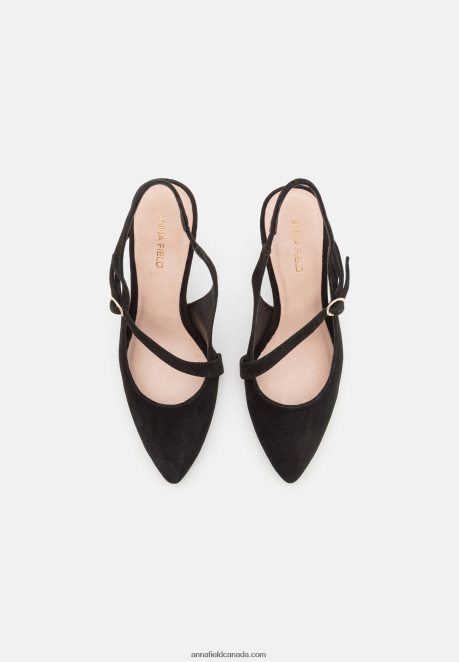Anna Field Women Leather Classic Heels Black H42J4Z1699