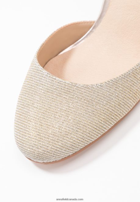 Anna Field Women Leather Classic Heels Champagne H42J4Z1599