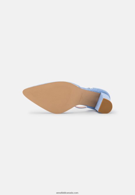 Anna Field Women Leather Classic Heels Light Blue H42J4Z1607