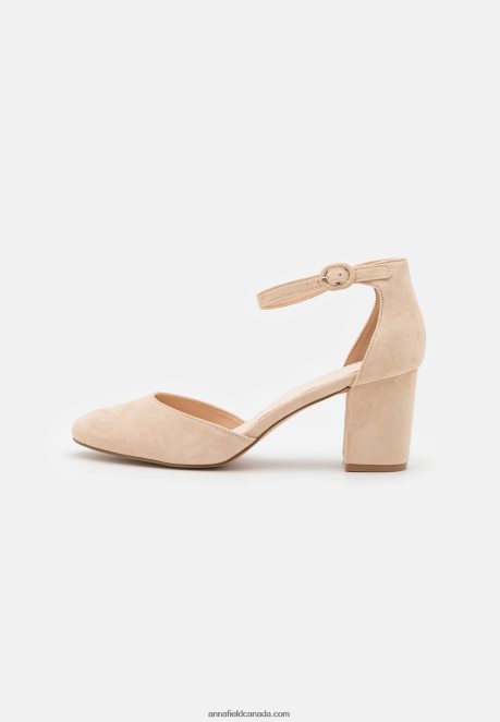 Anna Field Women Leather Classic Heels Light Pink H42J4Z1609
