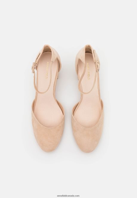 Anna Field Women Leather Classic Heels Light Pink H42J4Z1609