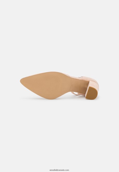 Anna Field Women Leather Classic Heels Light Pink H42J4Z1627