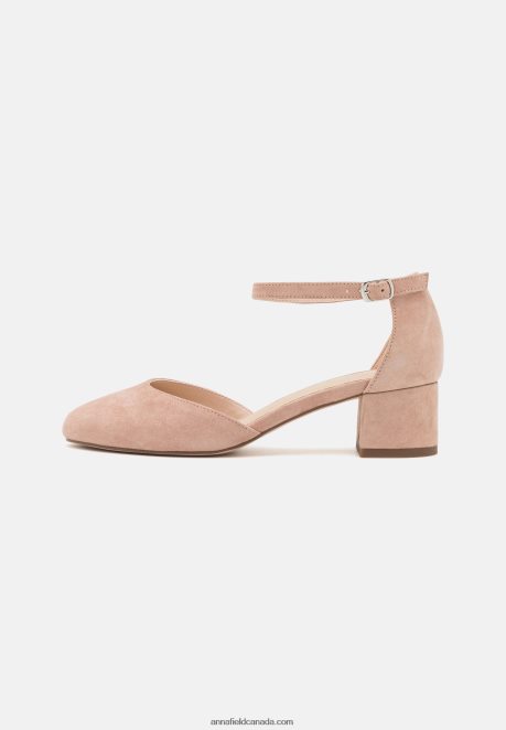 Anna Field Women Leather Classic Heels Light Pink H42J4Z1666