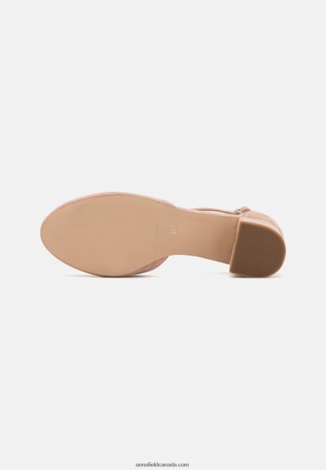 Anna Field Women Leather Classic Heels Light Pink H42J4Z1666