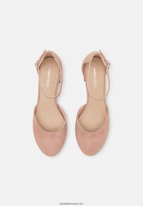 Anna Field Women Leather Classic Heels Light Pink H42J4Z1666