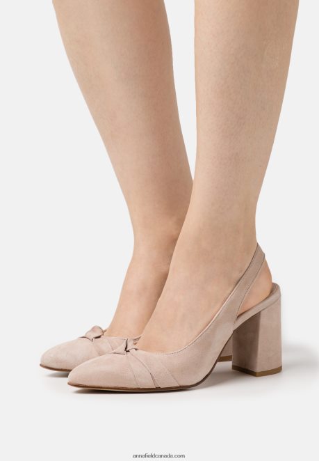 Anna Field Women Leather Classic Heels Light Pink H42J4Z1671