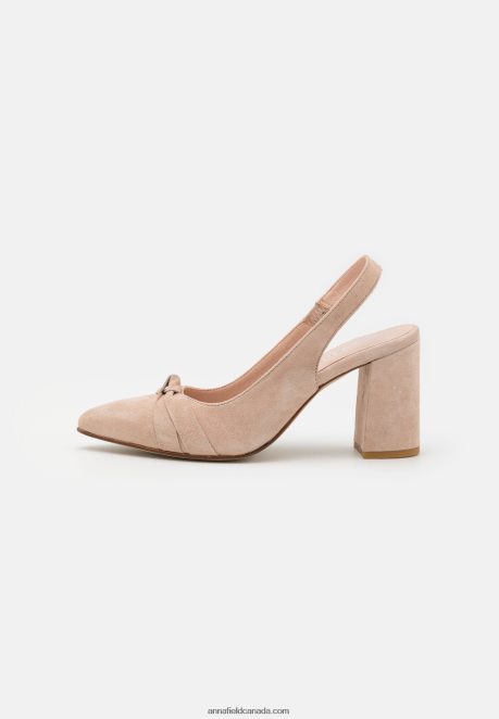 Anna Field Women Leather Classic Heels Light Pink H42J4Z1671
