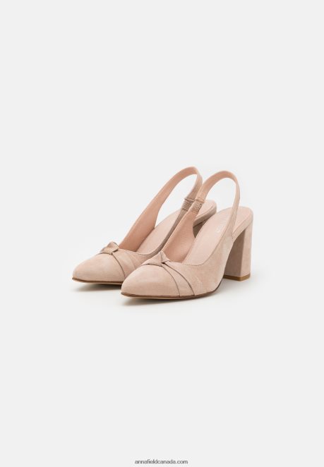 Anna Field Women Leather Classic Heels Light Pink H42J4Z1671
