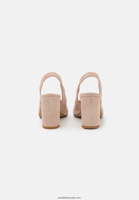 Anna Field Women Leather Classic Heels Light Pink H42J4Z1671