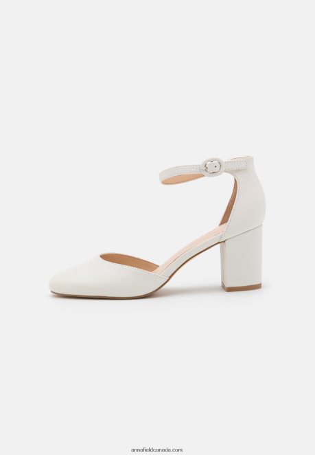 Anna Field Women Leather Classic Heels White H42J4Z1661