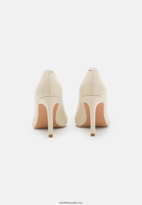 Anna Field Women Leather Classic Heels White H42J4Z1695