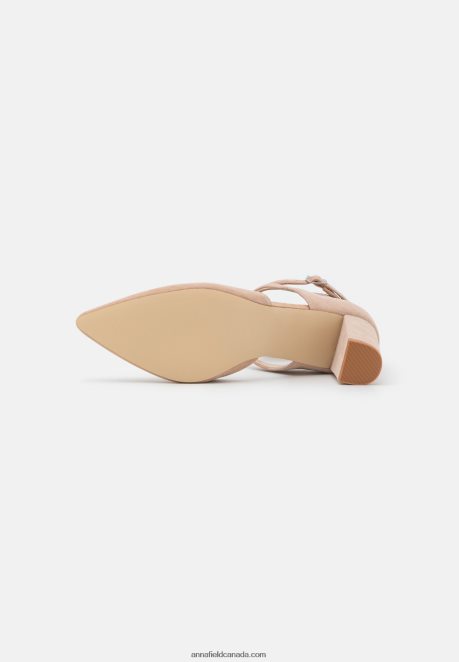 Anna Field Women Leather High Heels Beige H42J4Z1606