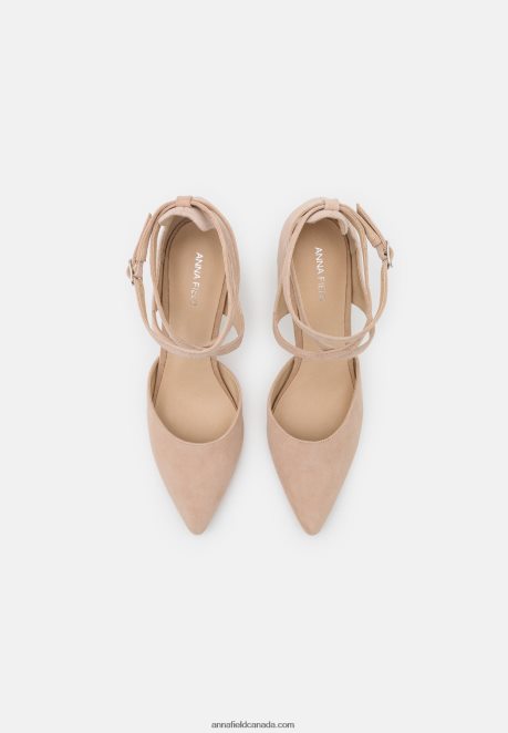 Anna Field Women Leather High Heels Beige H42J4Z1606