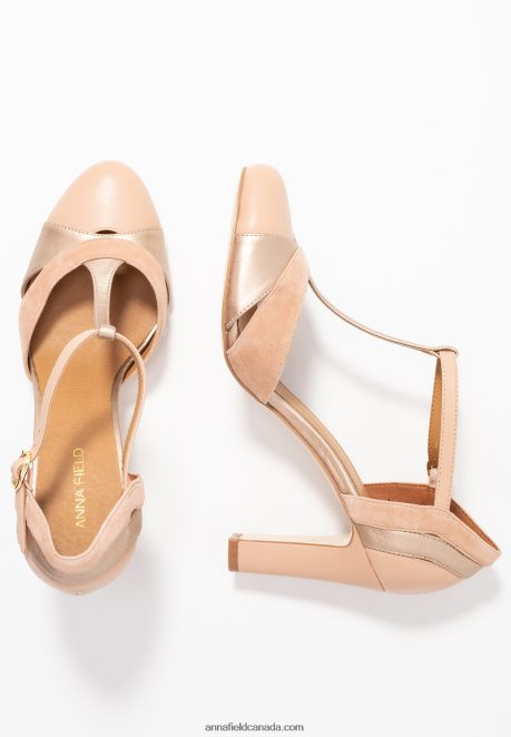 Anna Field Women Leather High Heels High Heels Light Pink H42J4Z1778