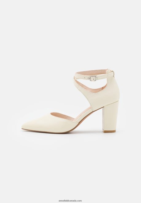 Anna Field Women Leather High Heels White H42J4Z1635