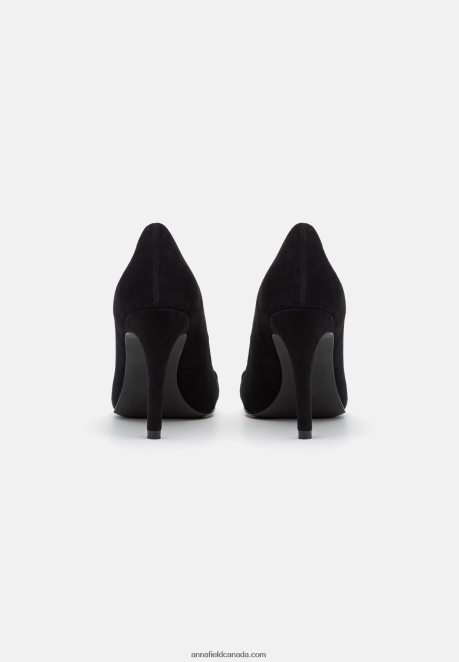 Anna Field Women Leather Mia High Heels Black H42J4Z1776