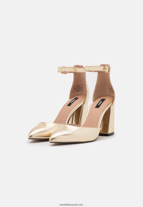 Anna Field Women Onlpavi Classic Heels Gold H42J4Z1758