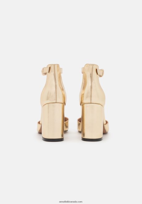 Anna Field Women Onlpavi Classic Heels Gold H42J4Z1758
