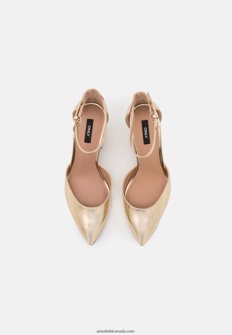 Anna Field Women Onlpavi Classic Heels Gold H42J4Z1758