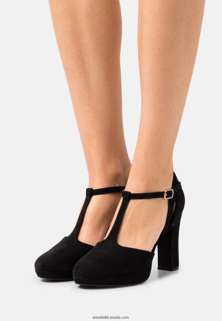 Anna Field Women Platform Heels Black H42J4Z1736