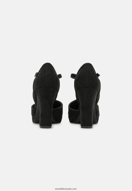 Anna Field Women Platform Heels Black H42J4Z1736
