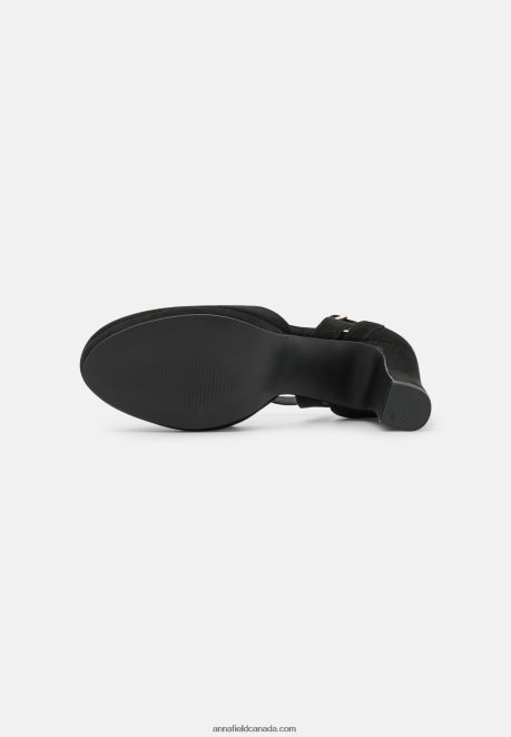 Anna Field Women Platform Heels Black H42J4Z1736