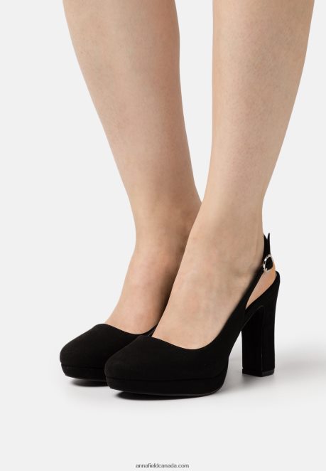 Anna Field Women Platform Heels Black H42J4Z1765