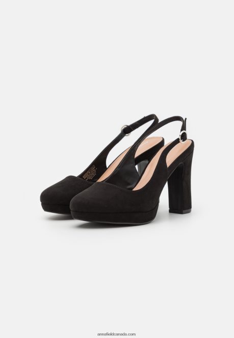 Anna Field Women Platform Heels Black H42J4Z1765