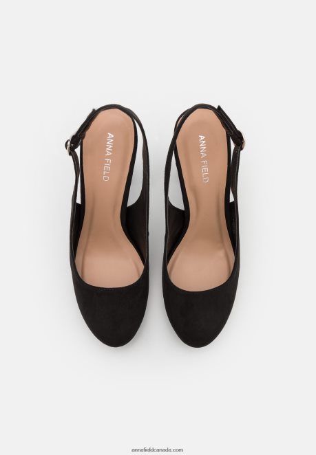 Anna Field Women Platform Heels Black H42J4Z1765