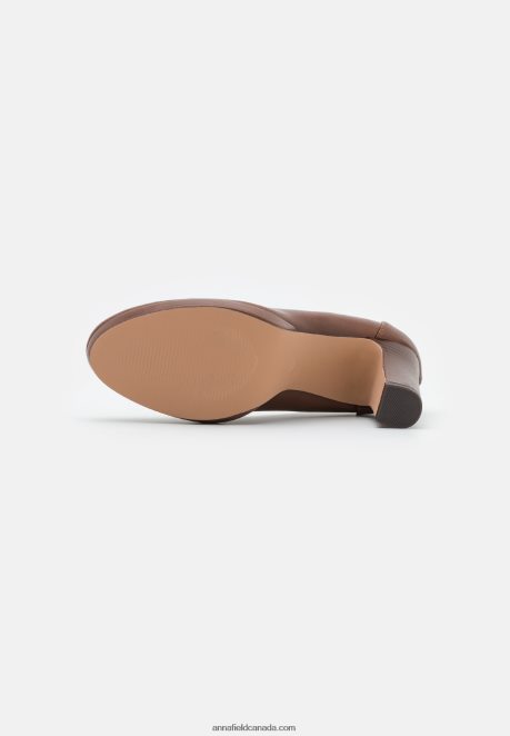 Anna Field Women Platform Heels Cognac H42J4Z1742