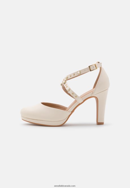 Anna Field Women Platform Heels White H42J4Z1768