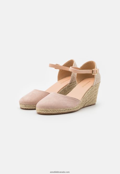 Anna Field Women Wedges Light Pink H42J4Z1728
