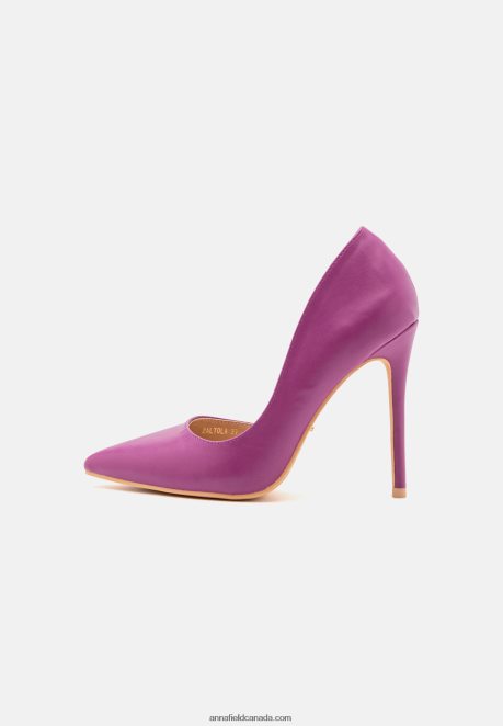 Anna Field Women Zaltola Classic Heels Purple H42J4Z1744