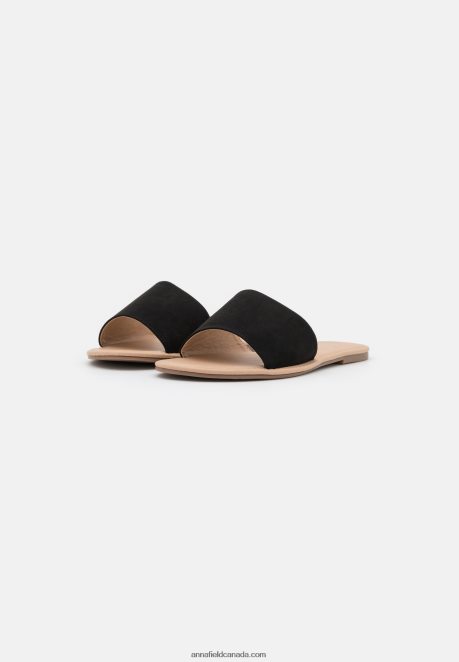 Anna Field Women 2 Pack Mules Black/Cognac H42J4Z1863