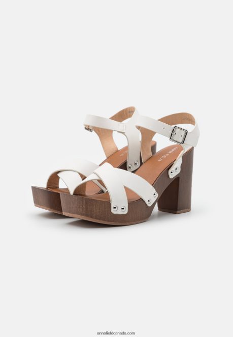 Anna Field Women Clogs White H42J4Z1889