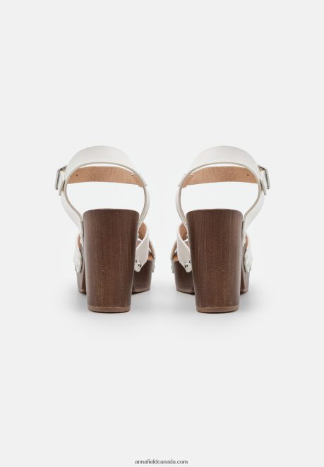 Anna Field Women Clogs White H42J4Z1889