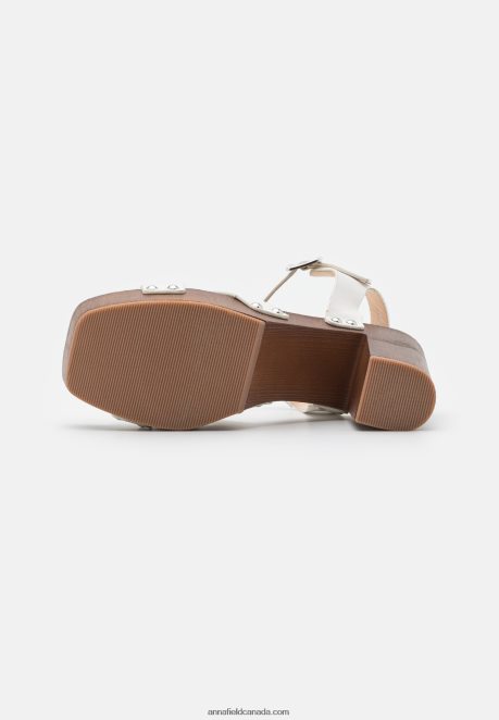 Anna Field Women Clogs White H42J4Z1889