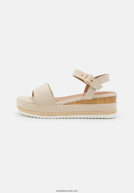 Anna Field Women Comfort Espadrilles Beige H42J4Z1450